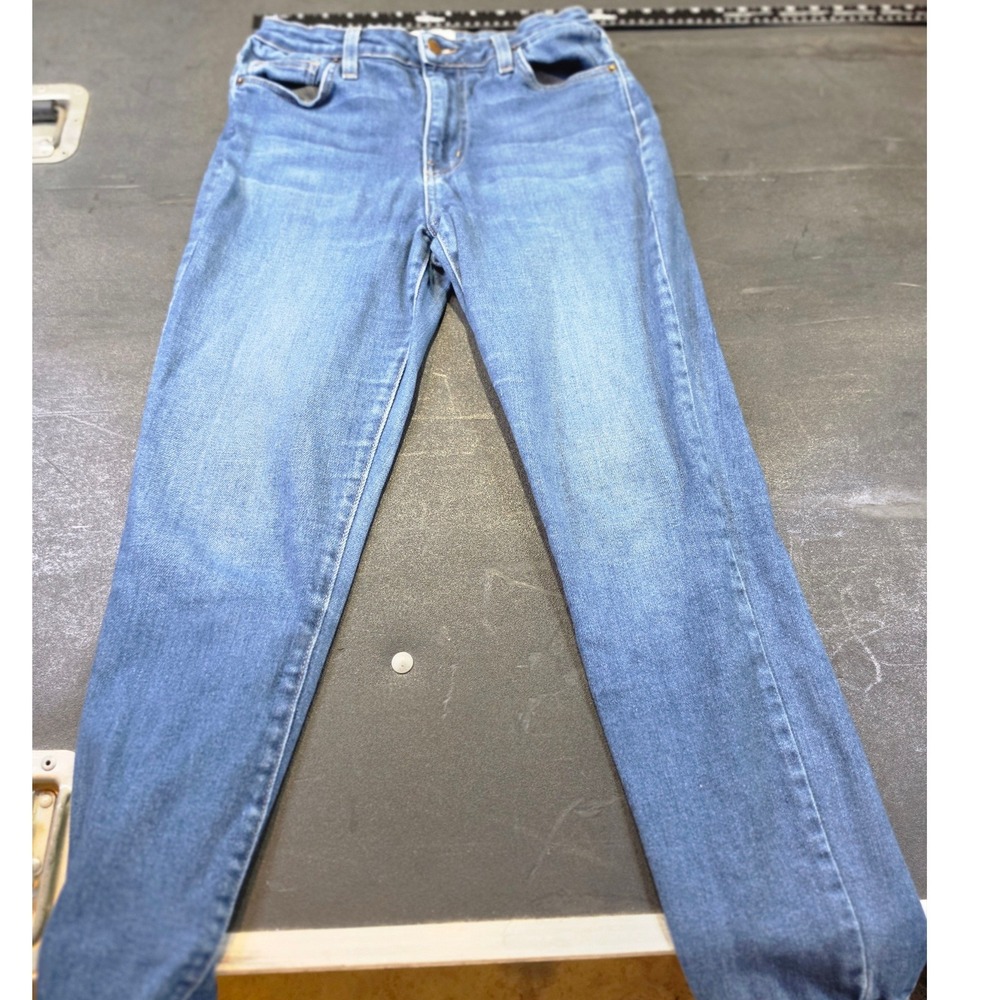 LTJ Denim Los Angeles Verona Skinny Jeans Blue High Rise Size 28 Made in USA Y2K